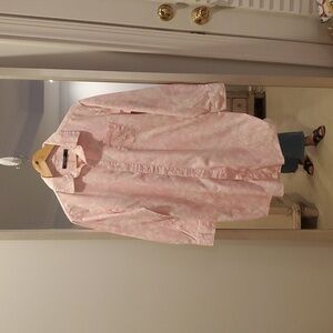 LAUREN Ralph Lauren Pink Rose 100% Cotton Sleep Shirt (20)